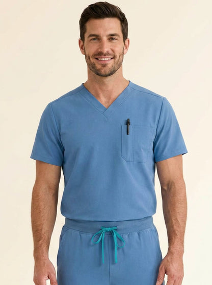 Men's Cura PenSlot Scrub Top