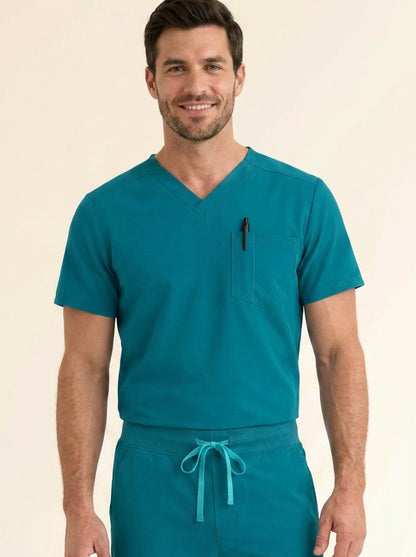 Men's Cura PenSlot Scrub Top