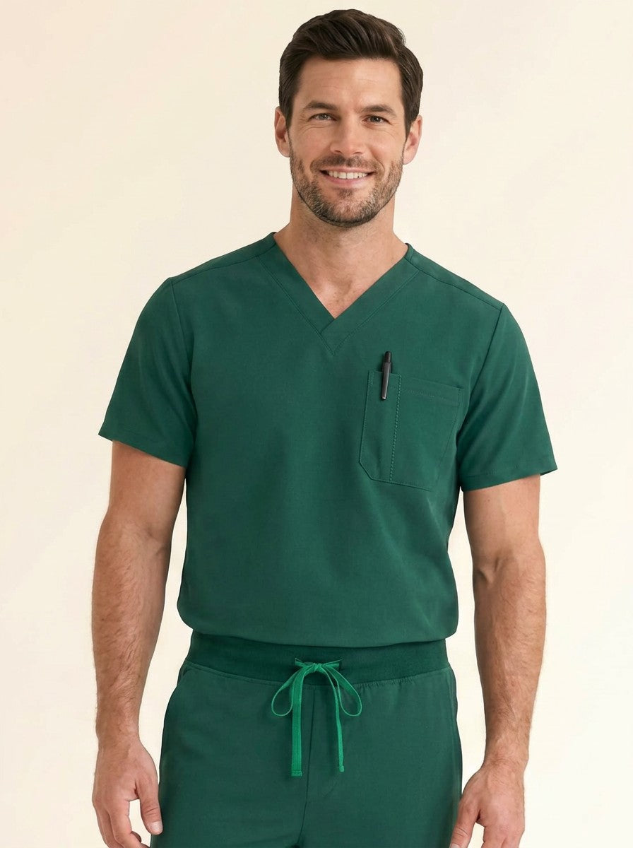 Men's Cura PenSlot Scrub Top