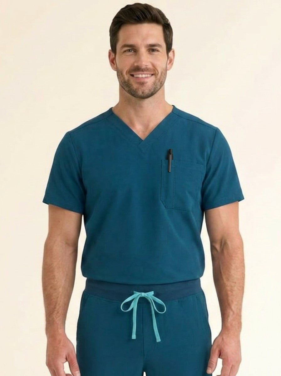 Men's Cura PenSlot Scrub Top