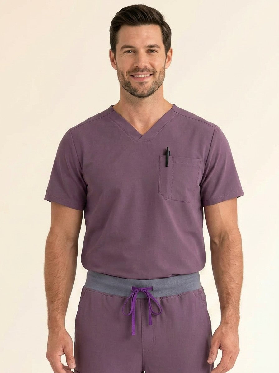 Men's Cura PenSlot Scrub Top