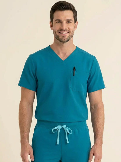 Men's Cura PenSlot Scrub Top