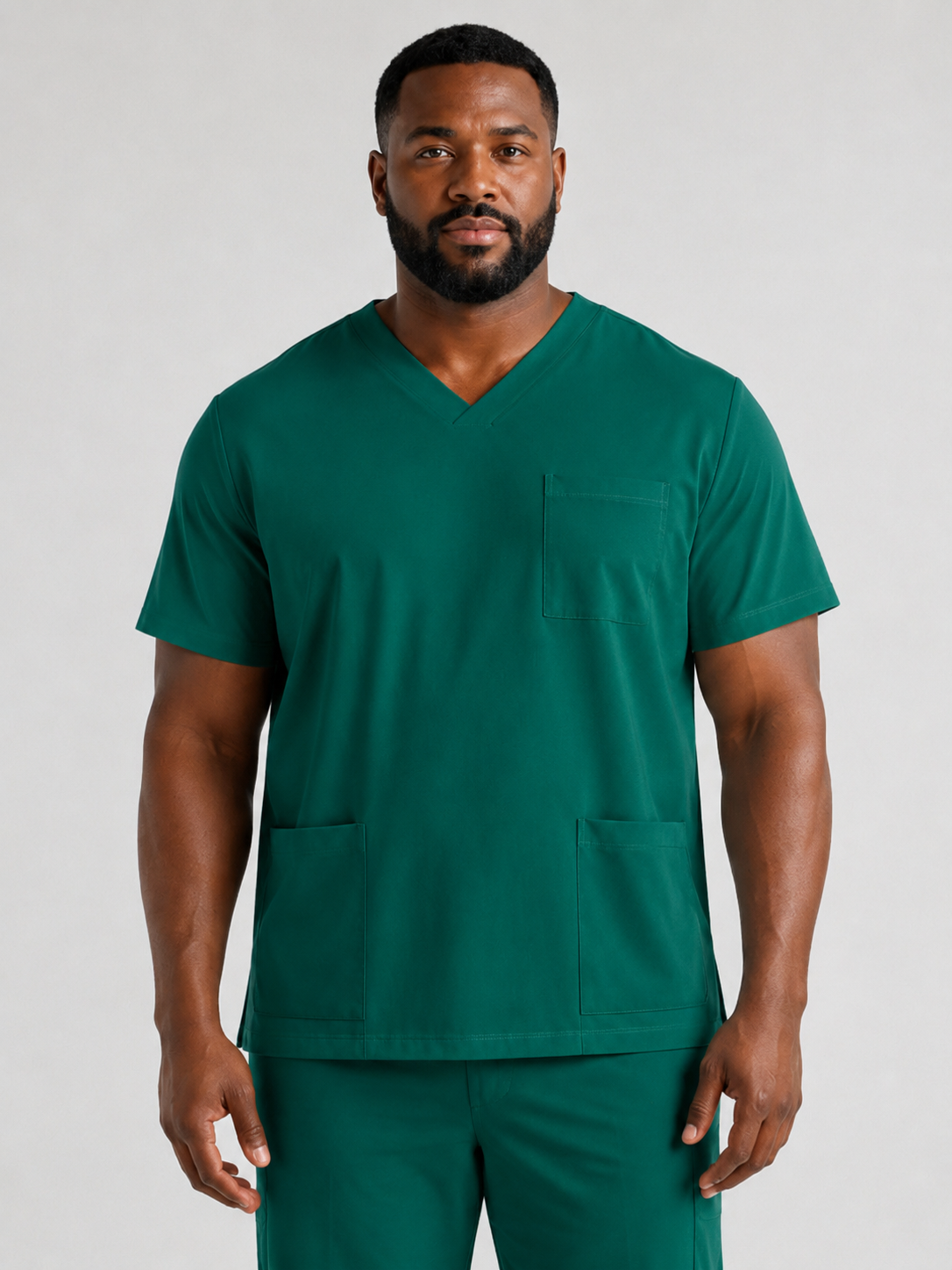 Men's Sana Triple Pocket Scrub Top