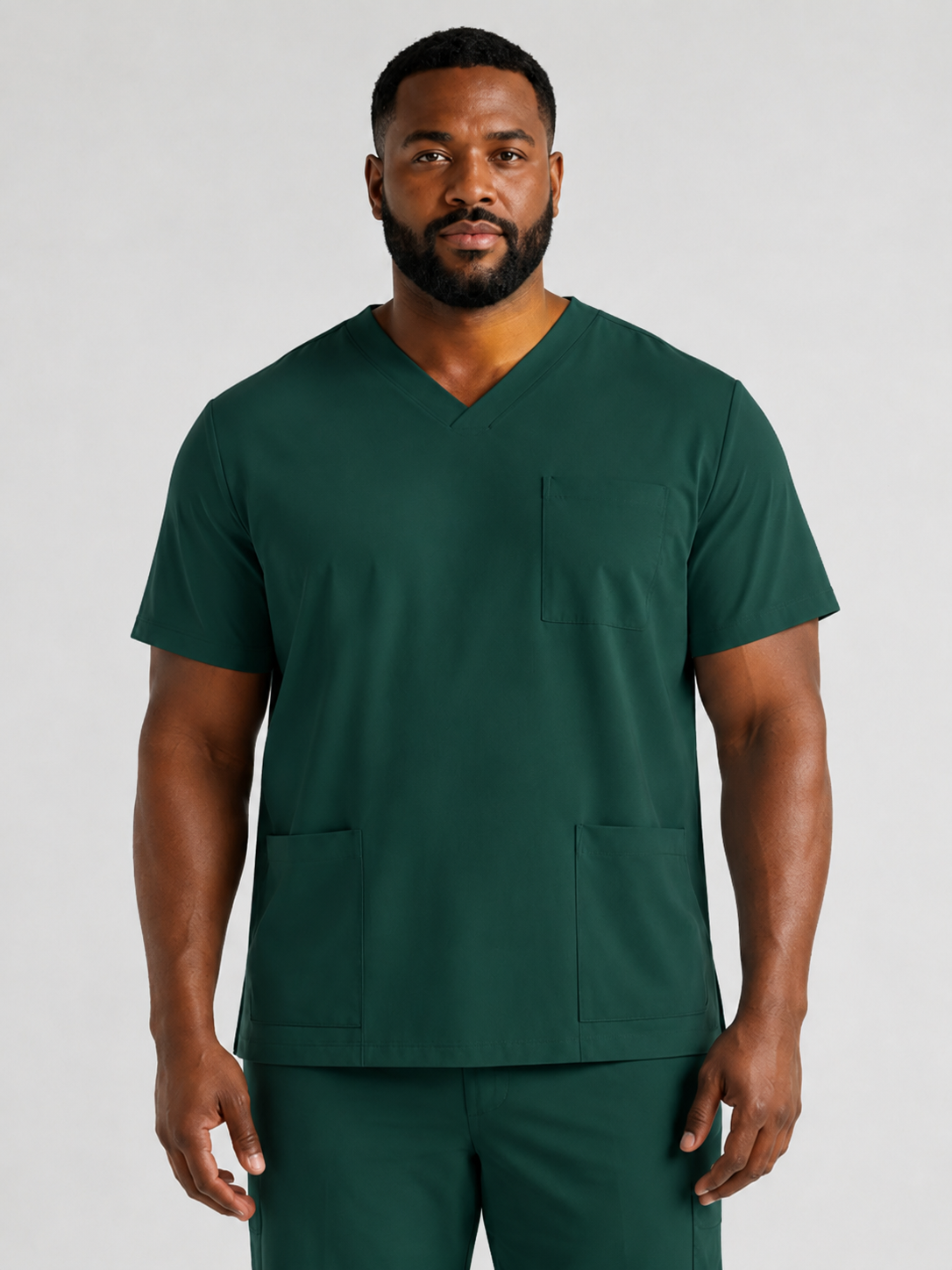 Men's Sana Triple Pocket Scrub Top