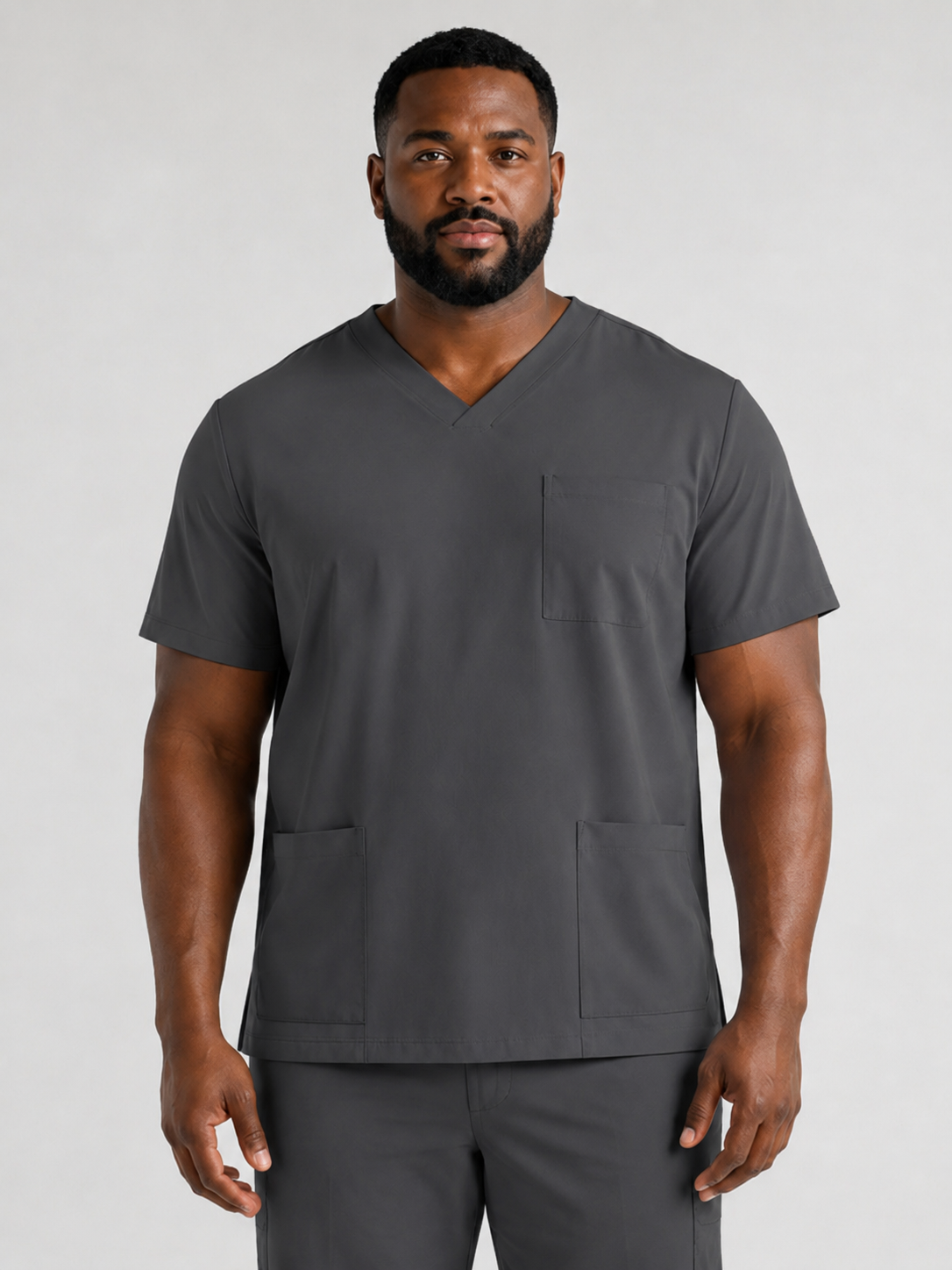 Men's Sana Triple Pocket Scrub Top