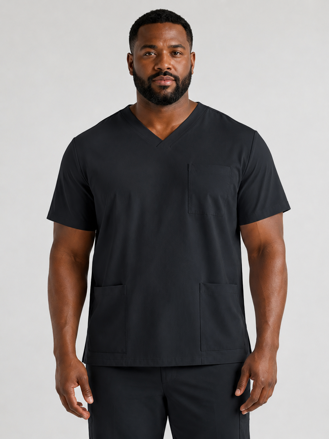Men's Sana Triple Pocket Scrub Top