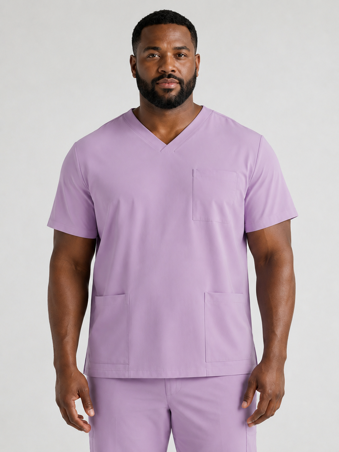 Men's Sana Triple Pocket Scrub Top
