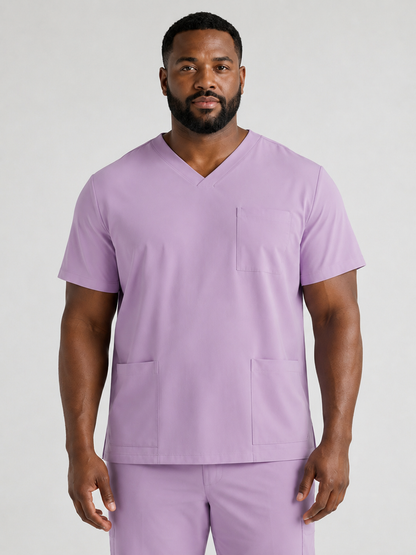 Men's Sana Triple Pocket Scrub Top