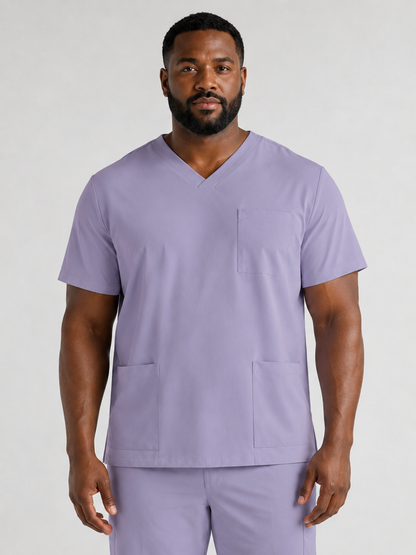 Men's Sana Triple Pocket Scrub Top