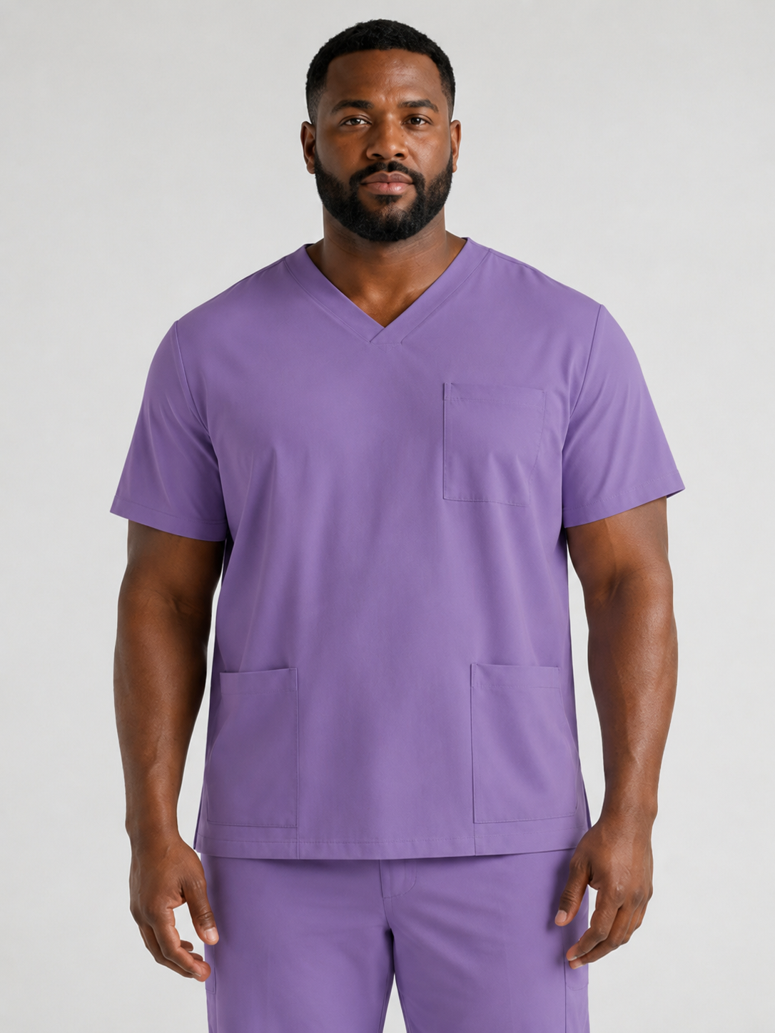 Men's Sana Triple Pocket Scrub Top