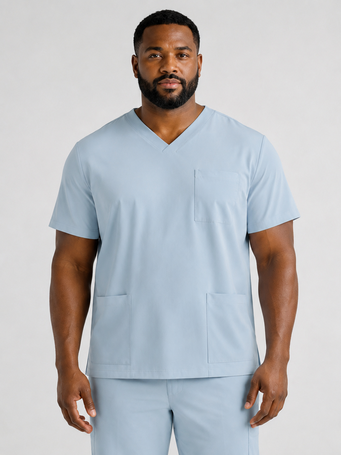 Men's Sana Triple Pocket Scrub Top