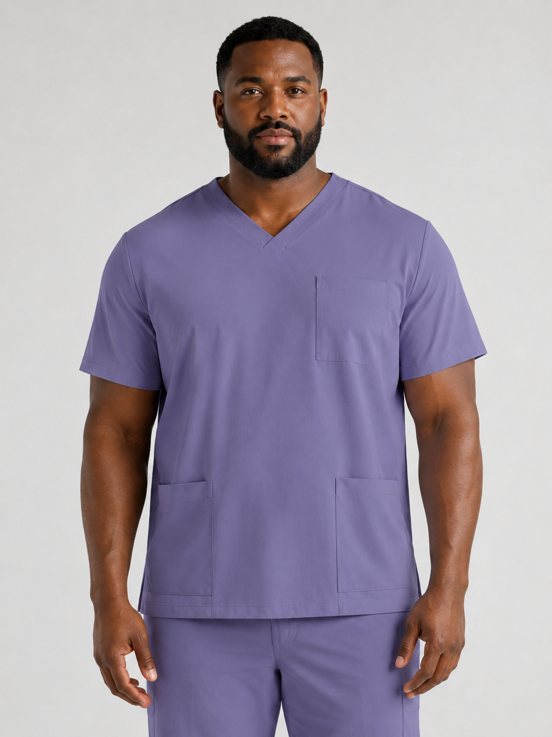 Men's Sana Triple Pocket Scrub Top