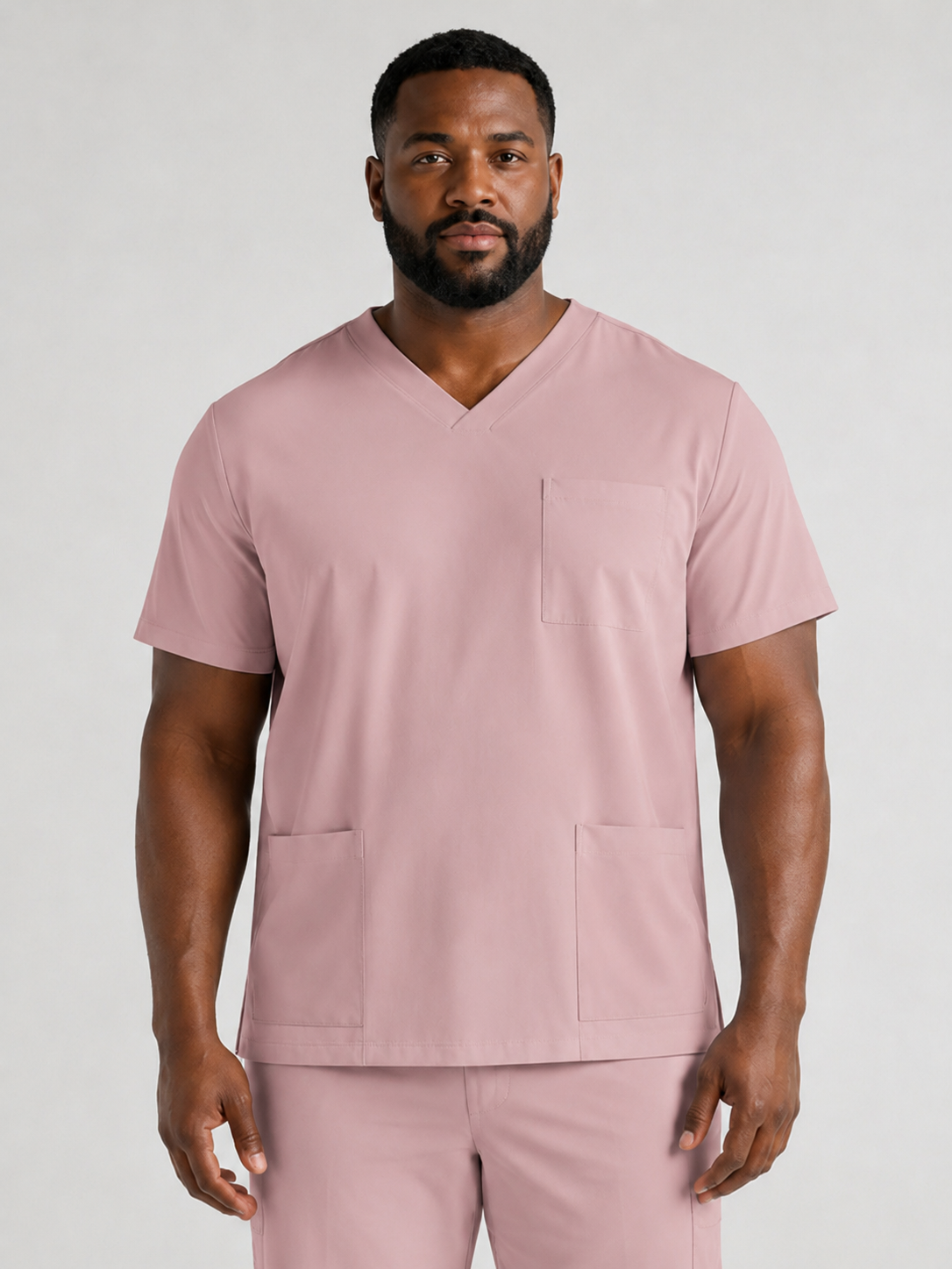 Men's Sana Triple Pocket Scrub Top