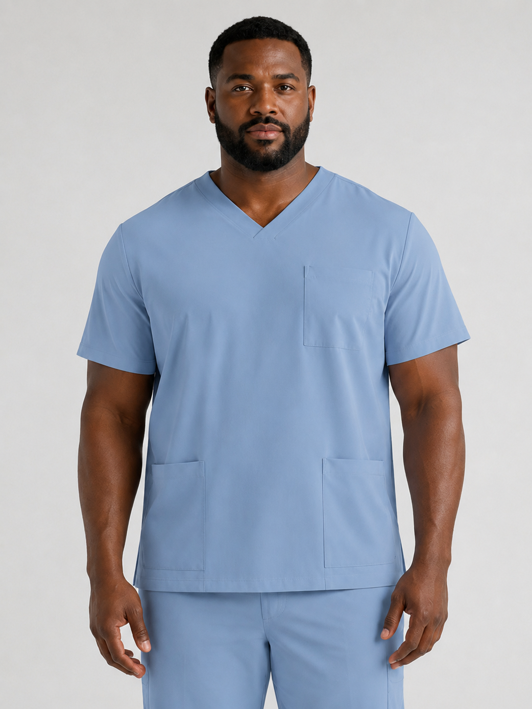 Men's Sana Triple Pocket Scrub Top