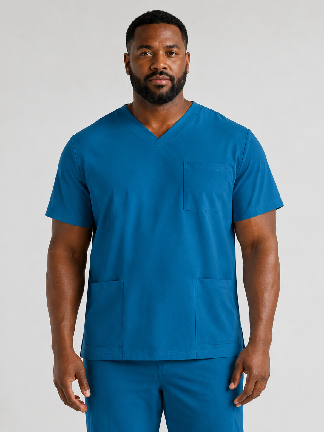 Men's Sana Triple Pocket Scrub Top