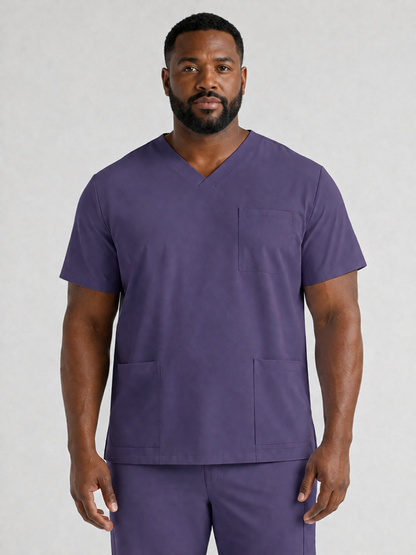 Men's Sana Triple Pocket Scrub Top