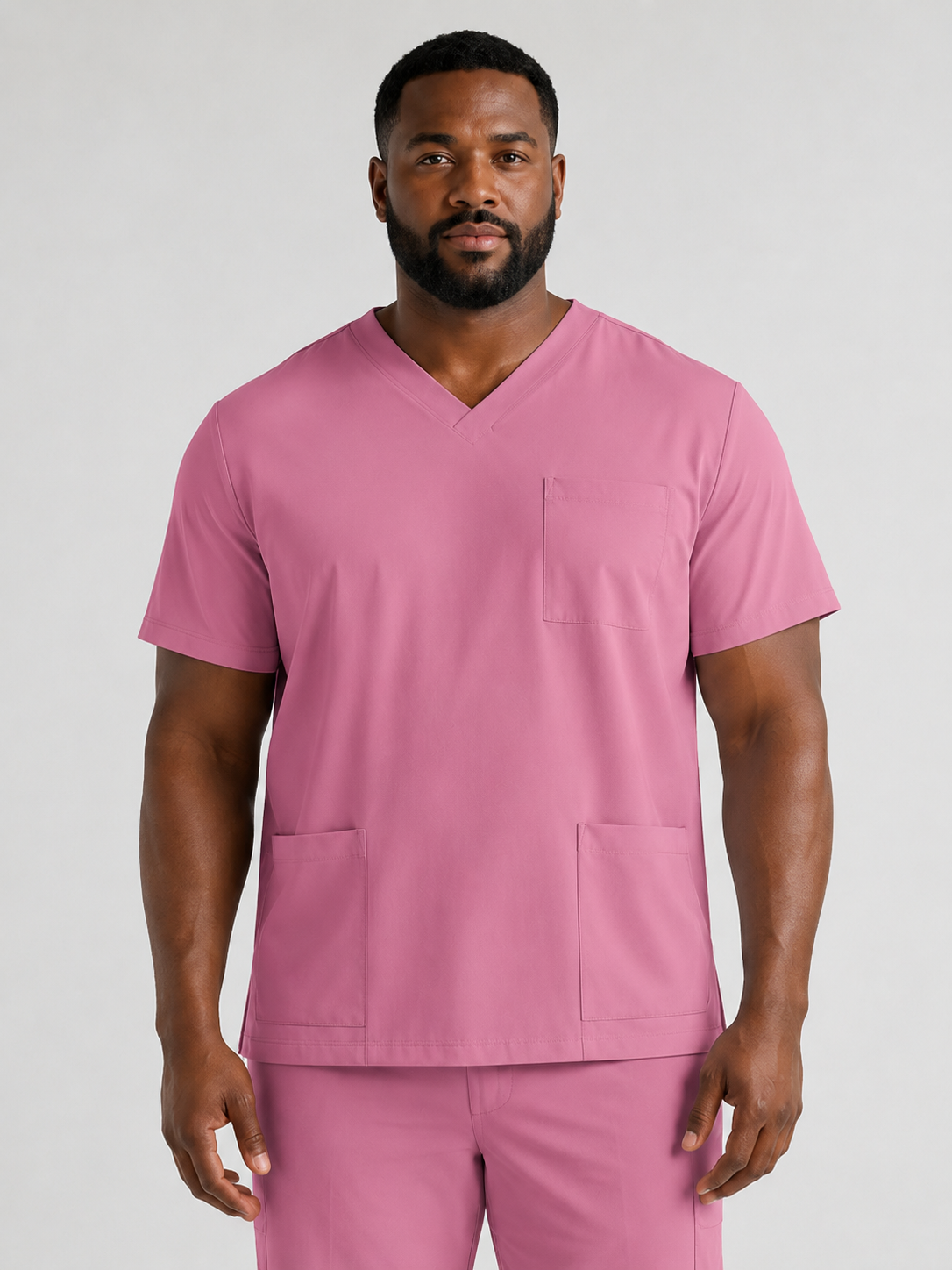 Men's Sana Triple Pocket Scrub Top