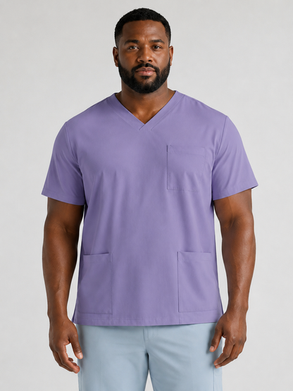 Men's Sana Triple Pocket Scrub Top