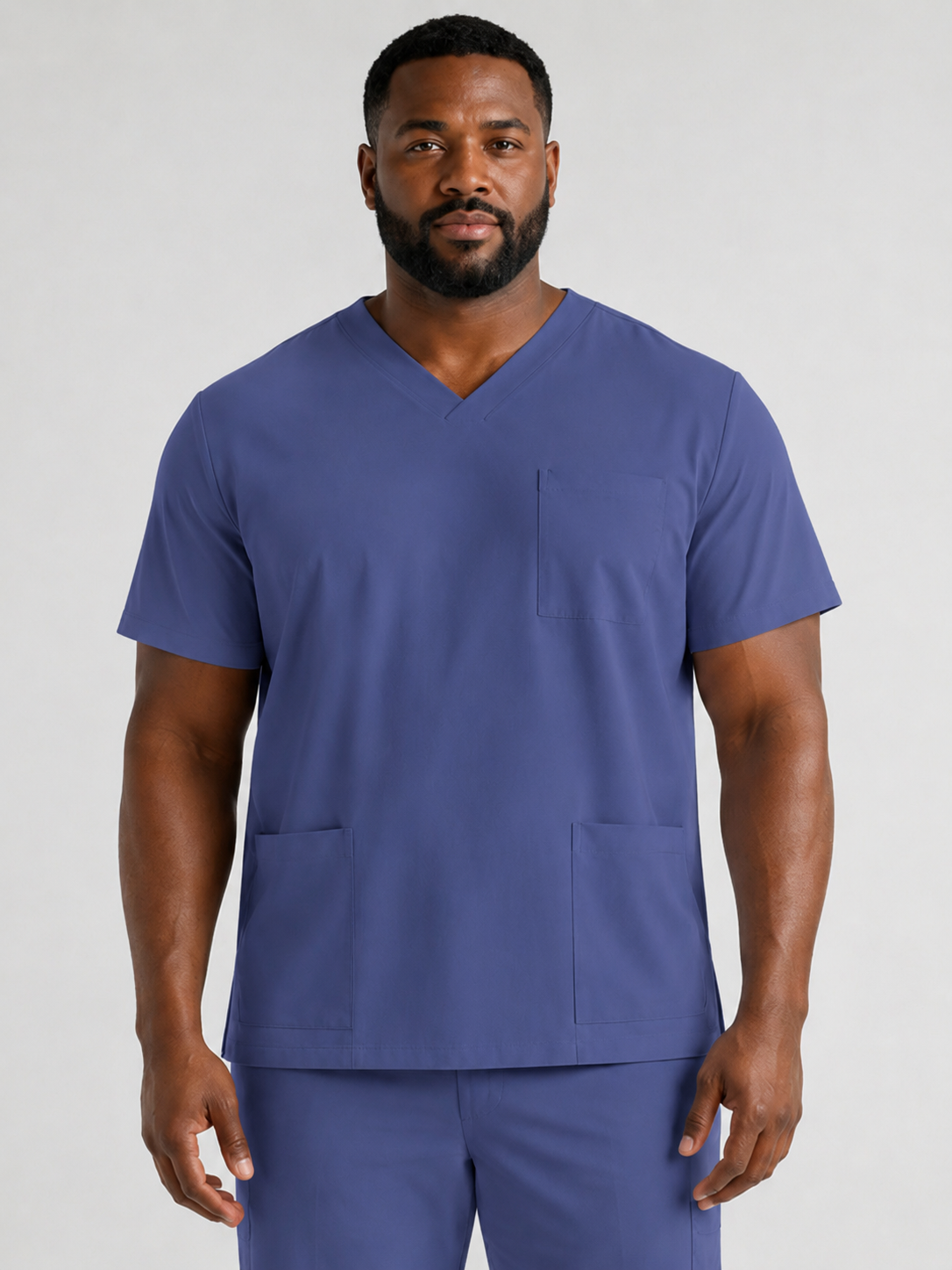 Men's Sana Triple Pocket Scrub Top
