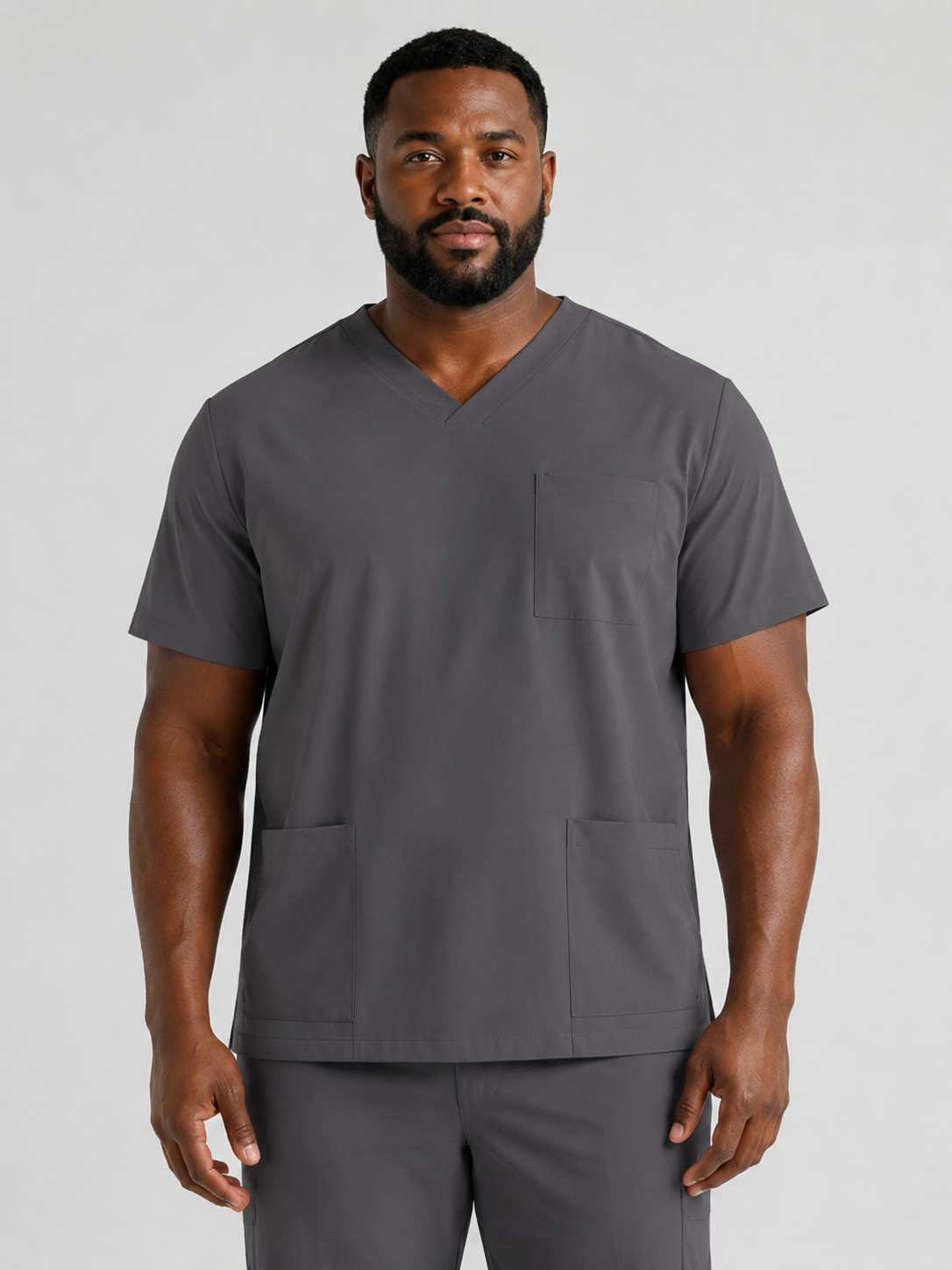 Men's Sana Triple Pocket Scrub Top