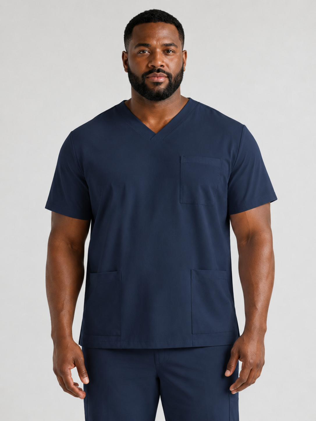 Men's Sana Triple Pocket Scrub Top