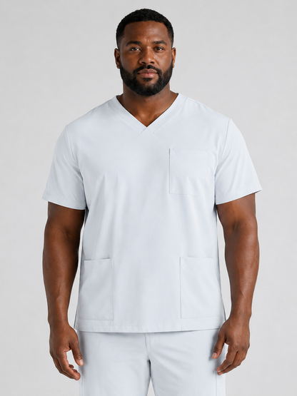 Men's Sana Triple Pocket Scrub Top