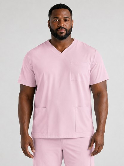 Men's Sana Triple Pocket Scrub Top