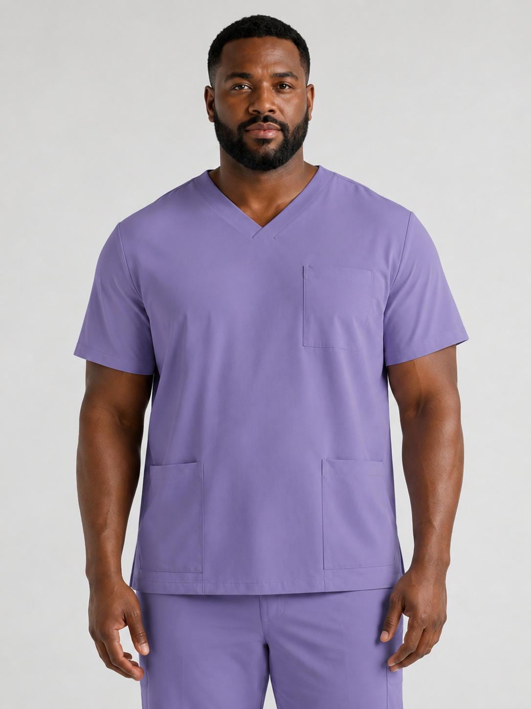 Men's Sana Triple Pocket Scrub Top
