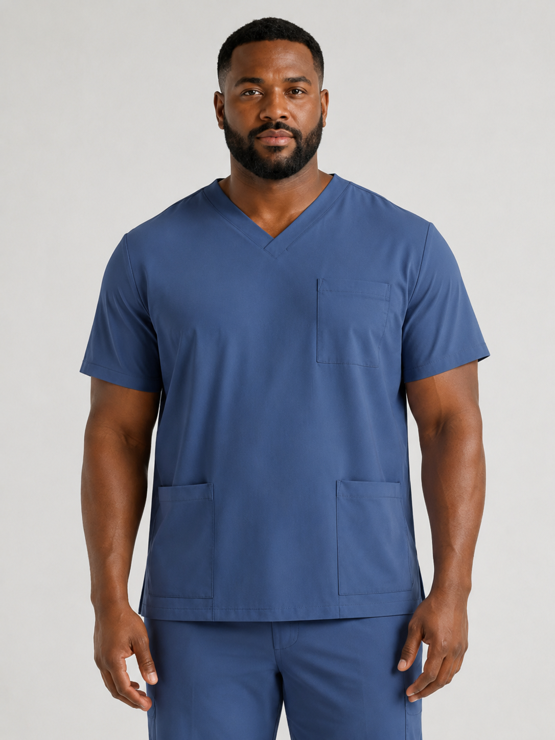 Men's Sana Triple Pocket Scrub Top