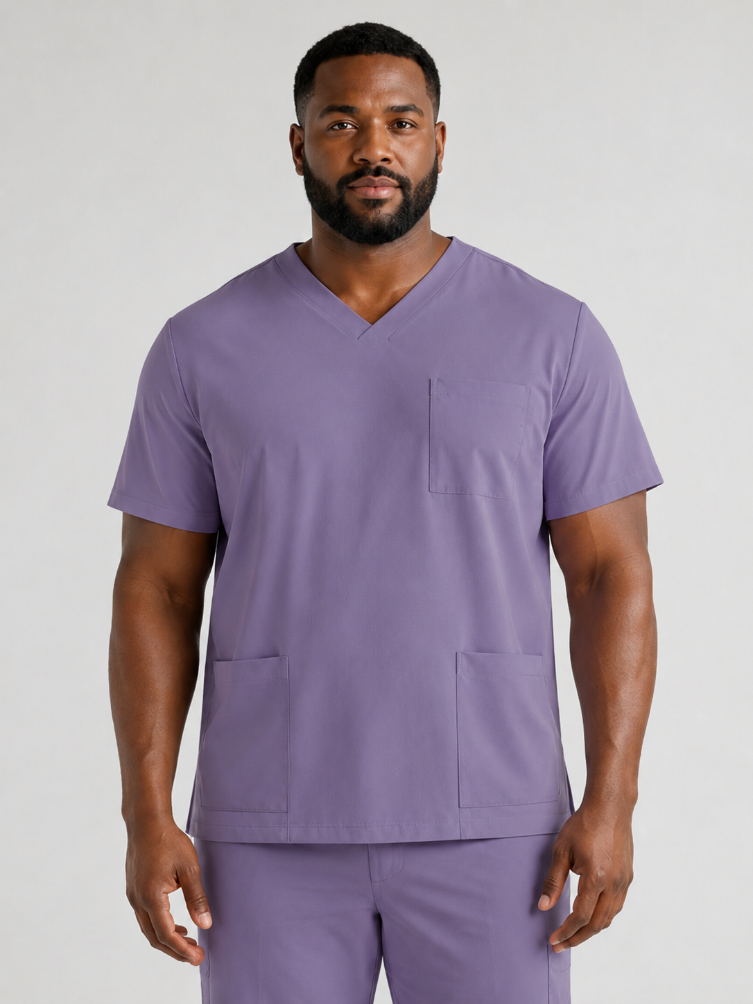 Men's Sana Triple Pocket Scrub Top