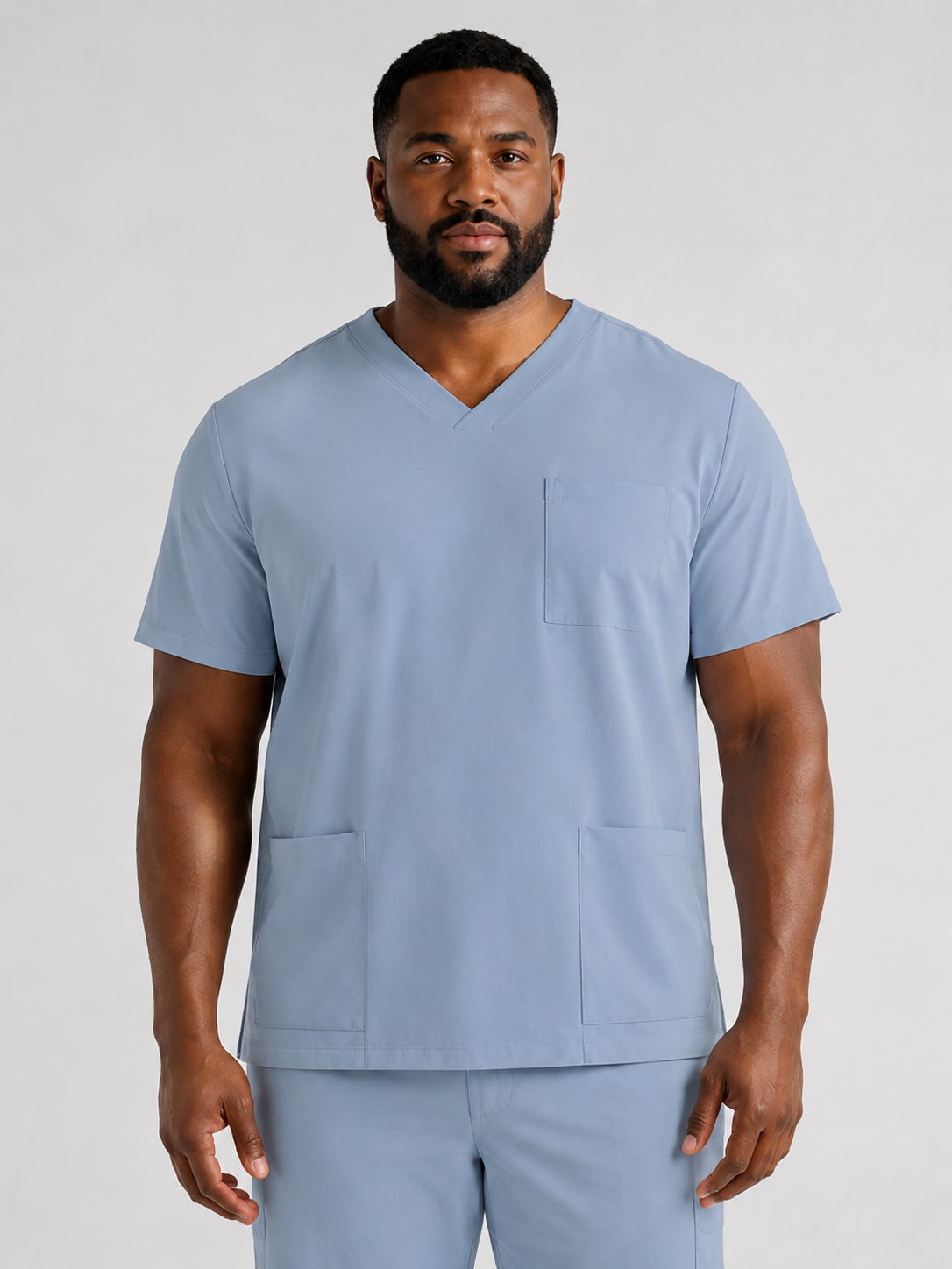 Men's Sana Triple Pocket Scrub Top