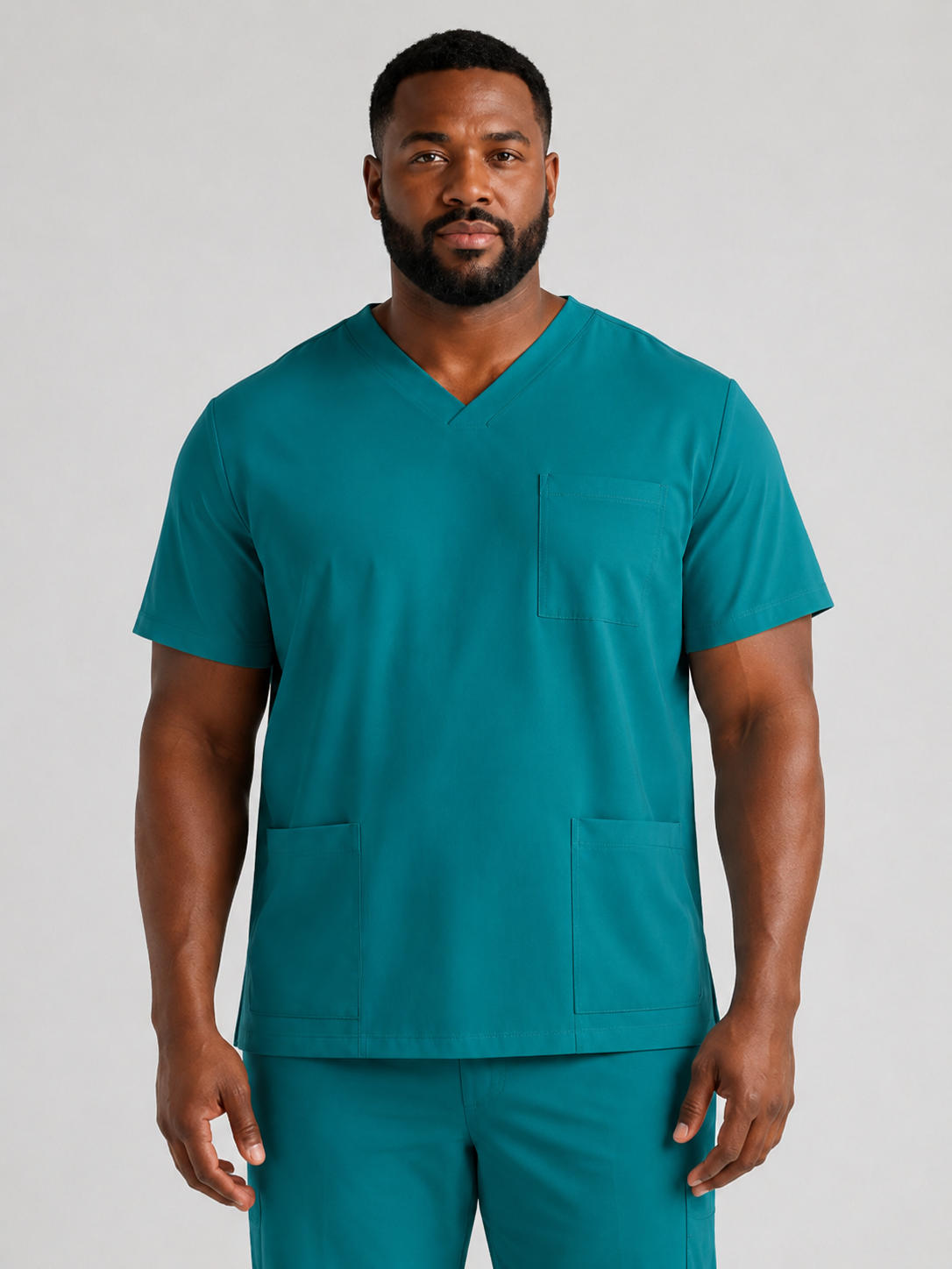 Men's Sana Triple Pocket Scrub Top