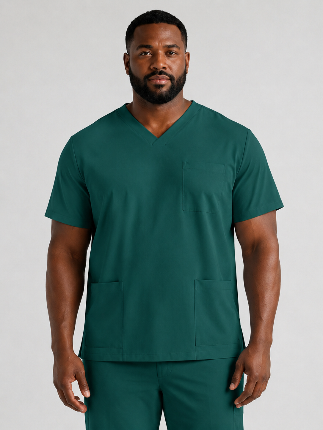 Men's Sana Triple Pocket Scrub Top