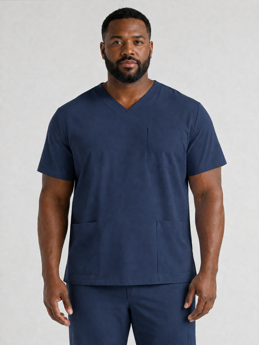 Men's Sana Triple Pocket Scrub Top