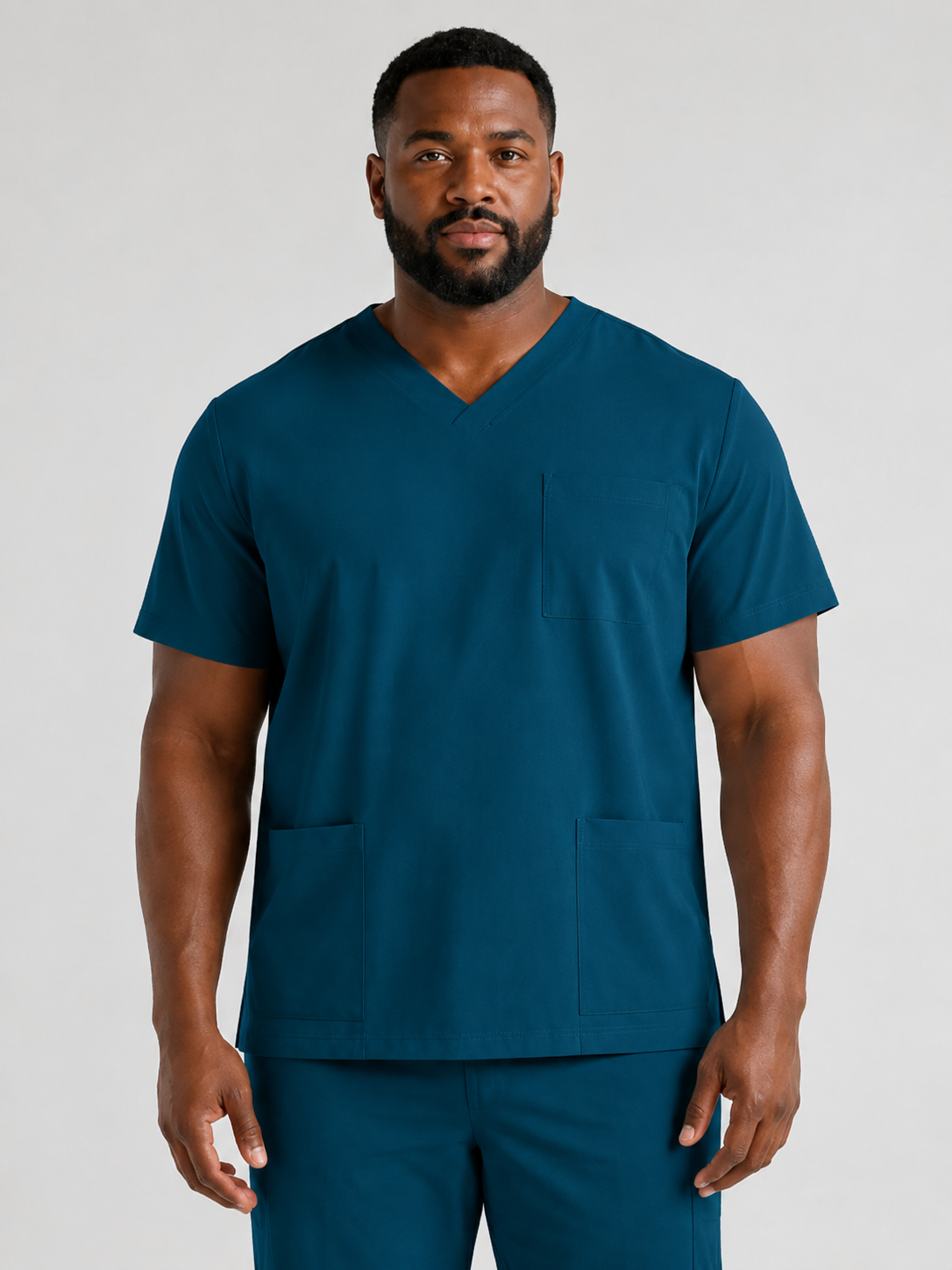 Men's Sana Triple Pocket Scrub Top