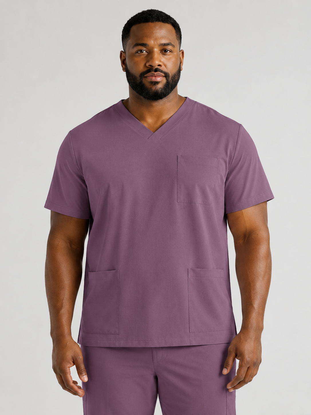 Men's Sana Triple Pocket Scrub Top