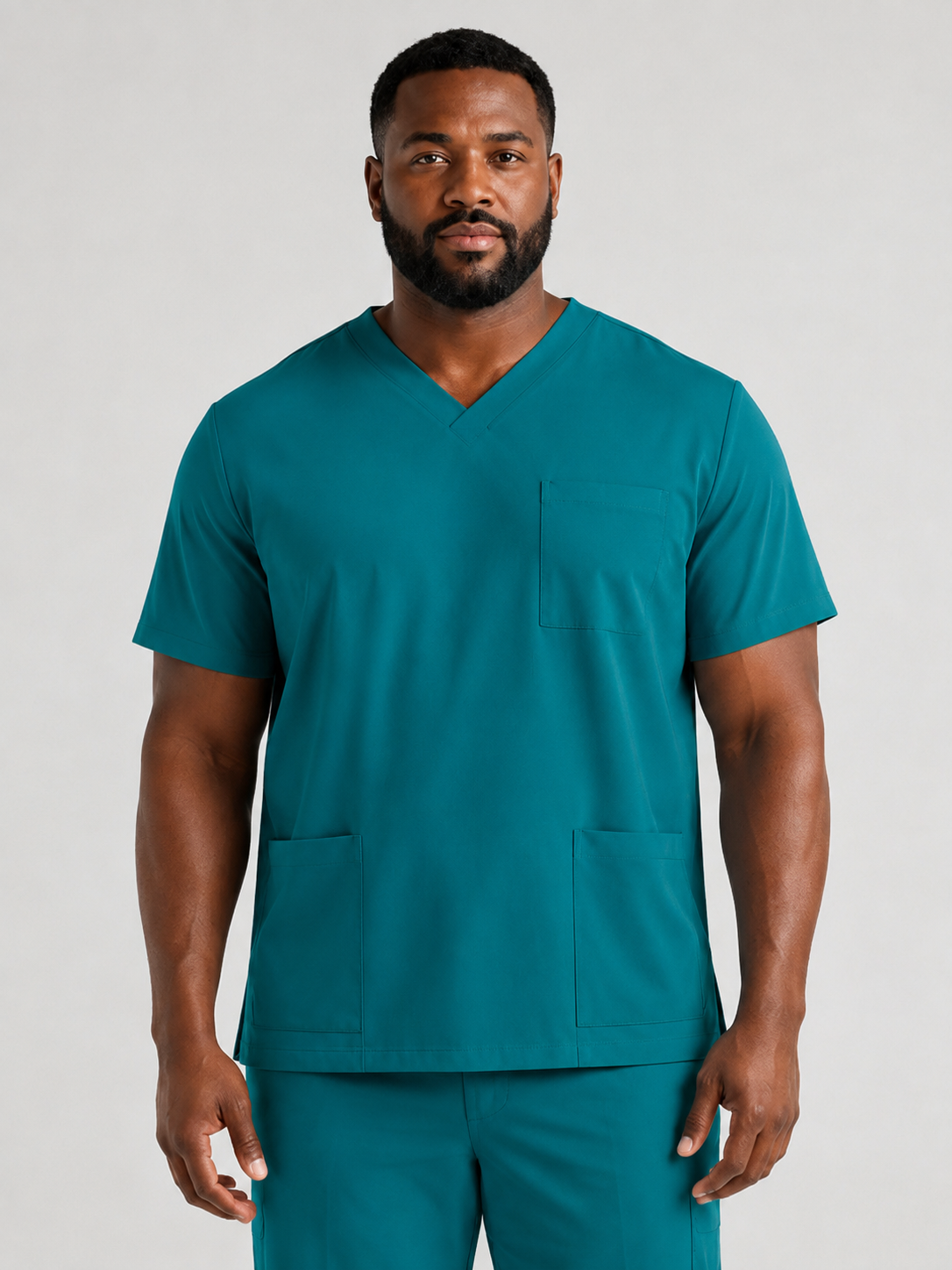 Men's Sana Triple Pocket Scrub Top