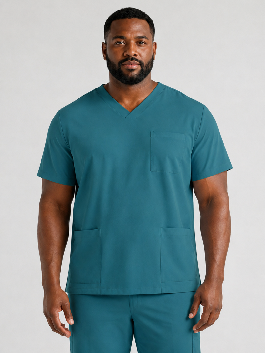 Men's Sana Triple Pocket Scrub Top