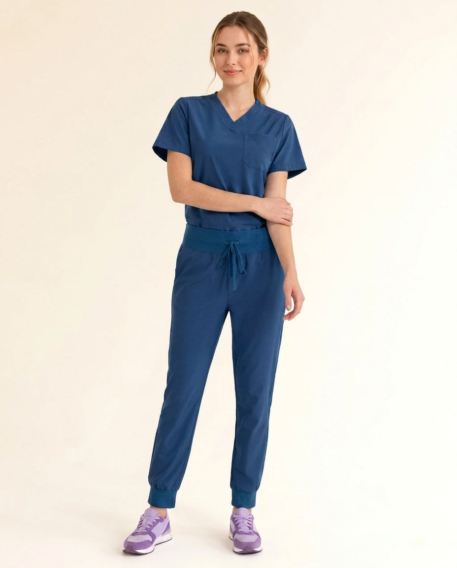 Women's Cura Basic Rune Classic Scrub Set