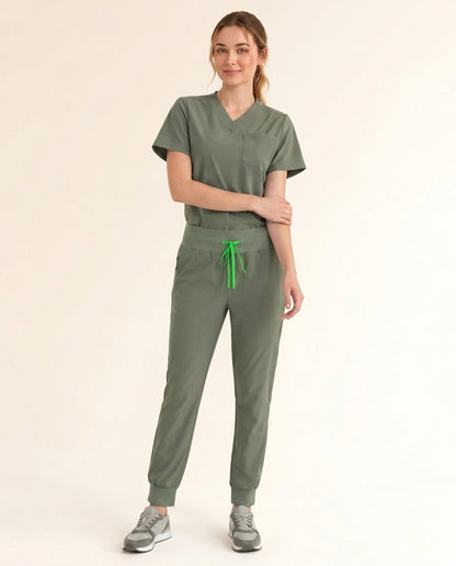 Women's Cura Basic Rune Classic Scrub Set