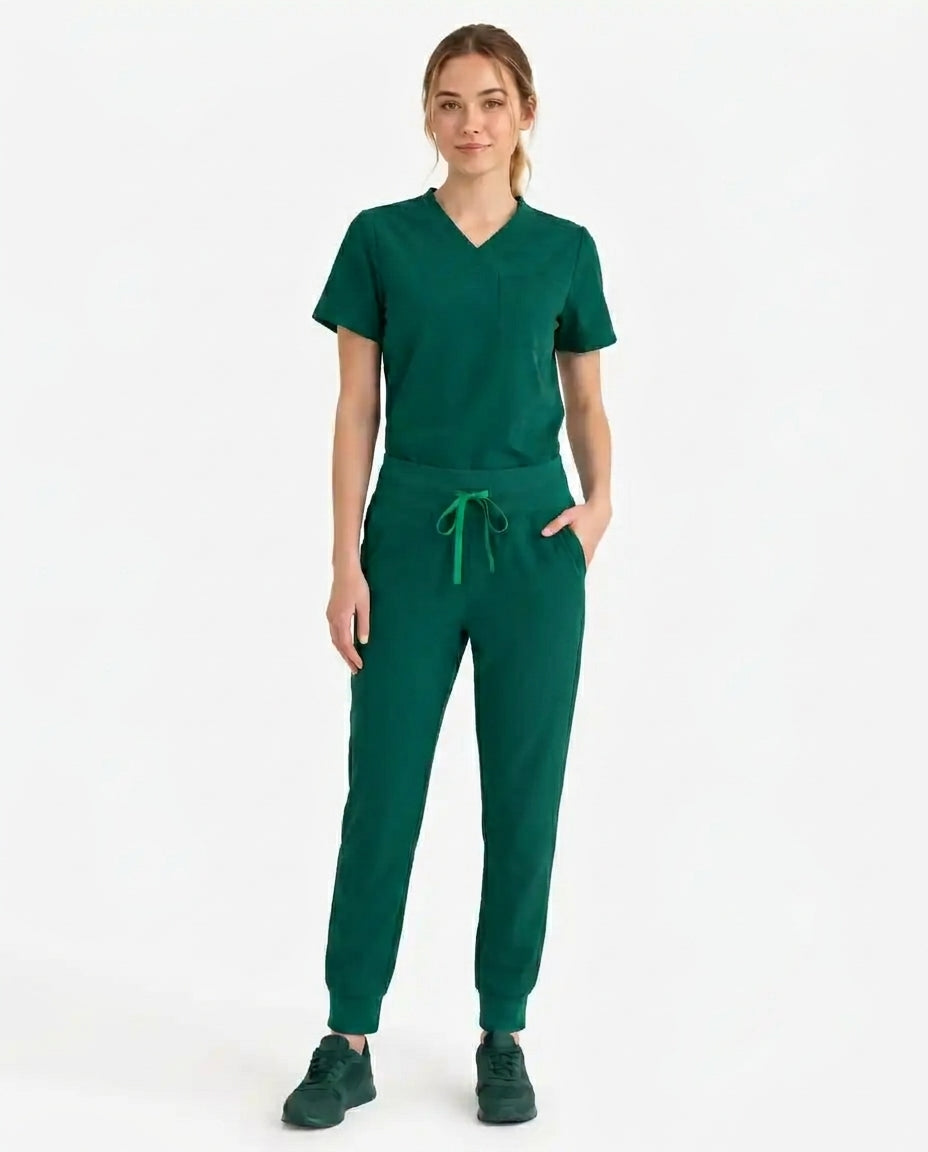 Women's Cura Basic Rune Classic Scrub Set
