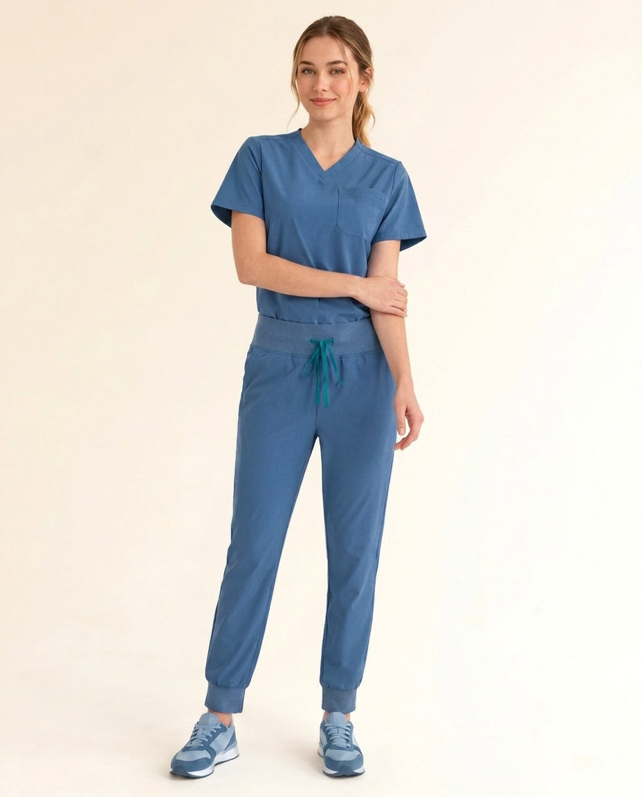 Women's Cura Basic Rune Classic Scrub Set