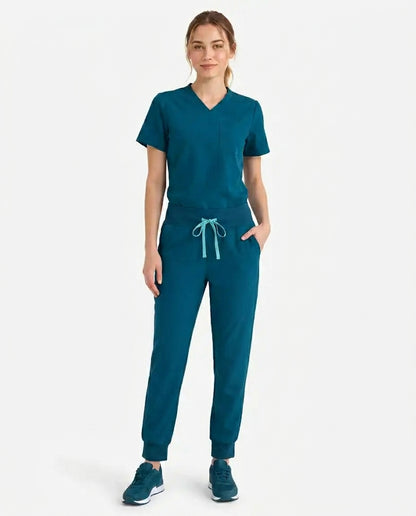 Women's Cura Basic Rune Classic Scrub Set