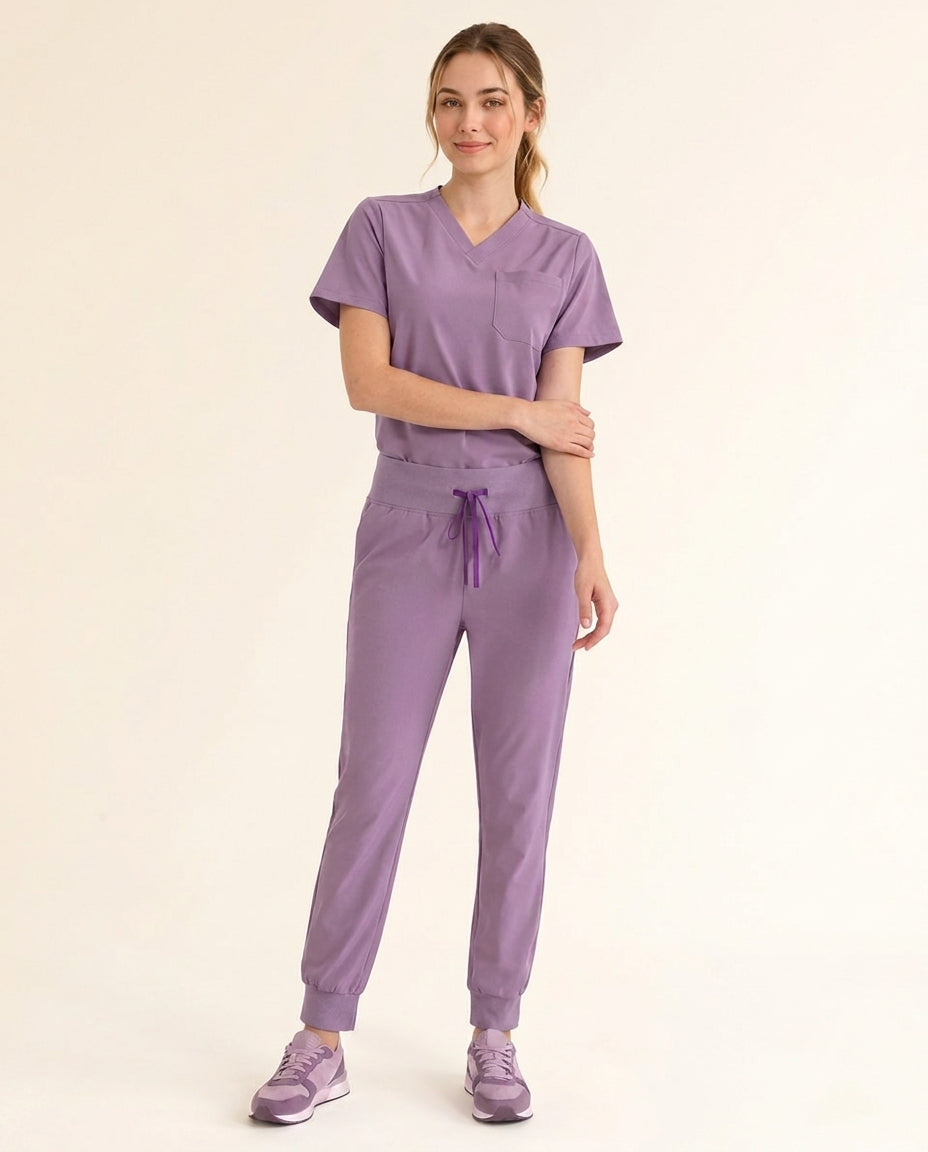 Women's Cura Basic Rune Classic Scrub Set
