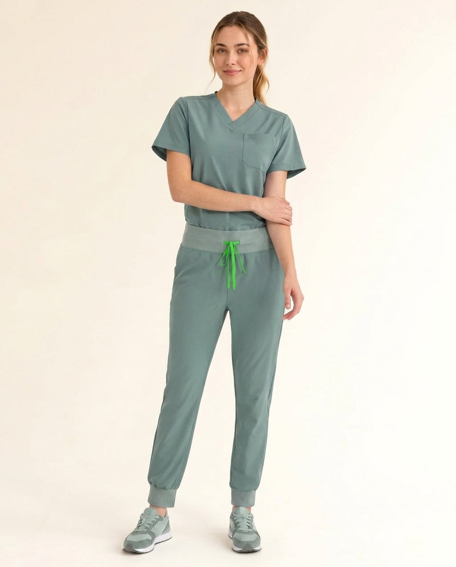 Women's Cura Basic Rune Classic Scrub Set