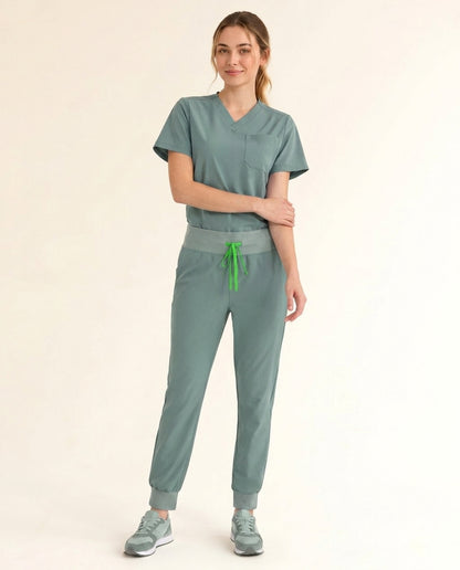 Women's Cura Basic Rune Classic Scrub Set