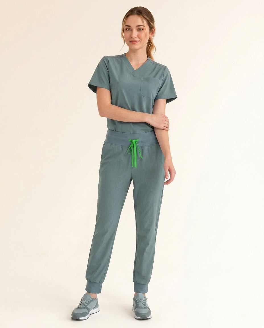 Women's Cura Basic Rune Classic Scrub Set