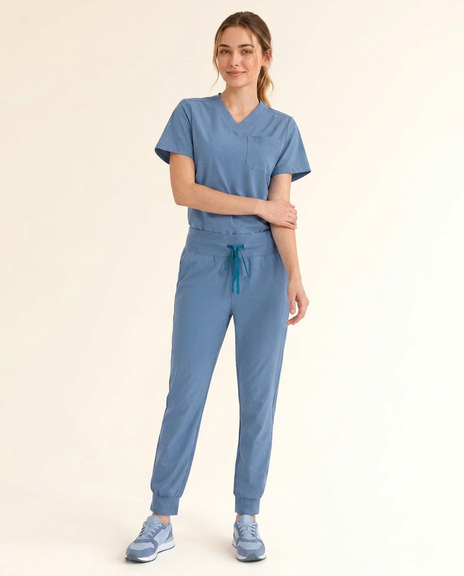 Women's Cura Basic Rune Classic Scrub Set