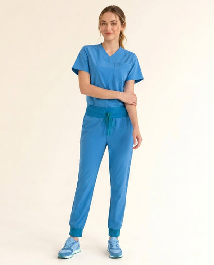 Women's Cura Basic Rune Classic Scrub Set