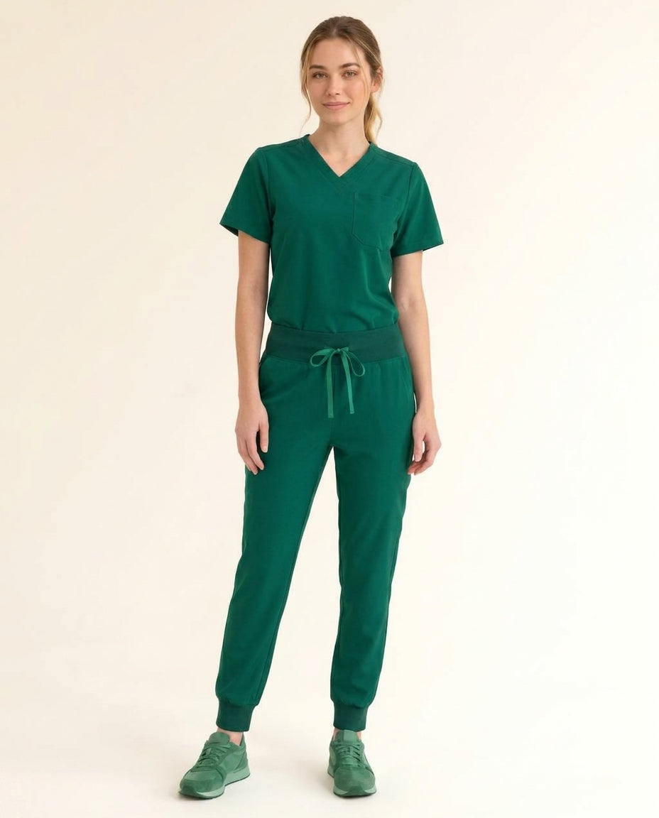 Women's Cura Basic Rune Classic Scrub Set